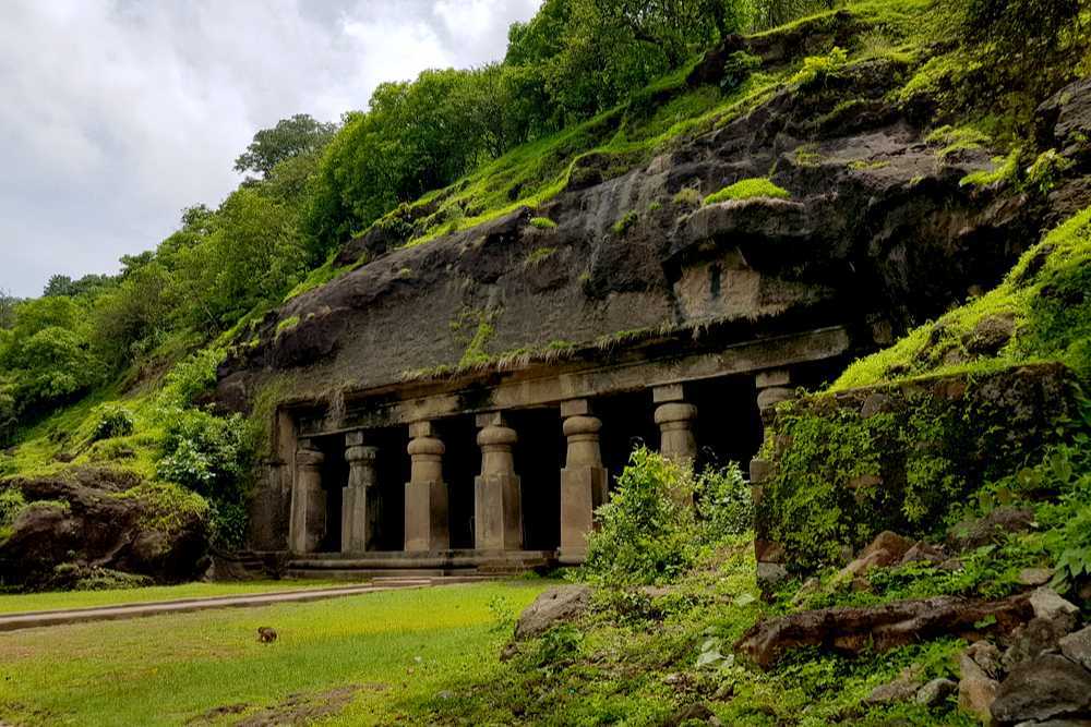 Elephanta Caves, a must-visit attraction near a 3-star hotel in South Mumbai, showcasing ancient art and architectural marvels