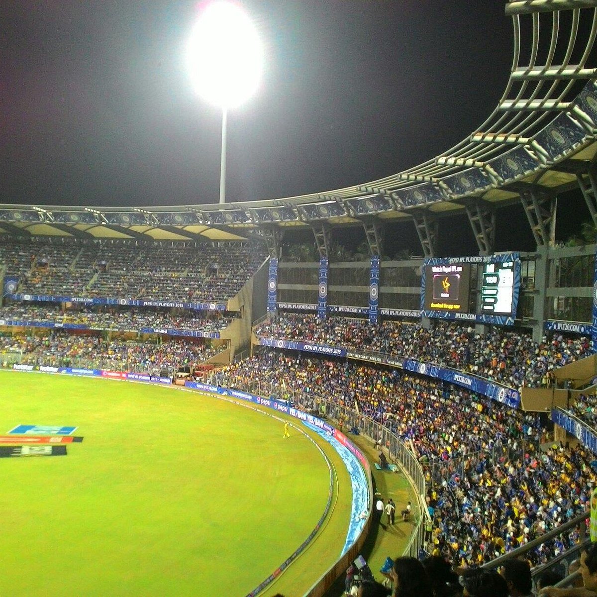 Wankhede Stadium, a famous cricket venue near sea view hotels in Mumbai, hosting thrilling matches and adding excitement to your stay